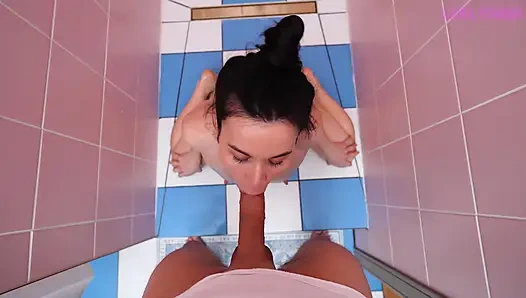 Deep sloppy throat and tight ass awesome Lana