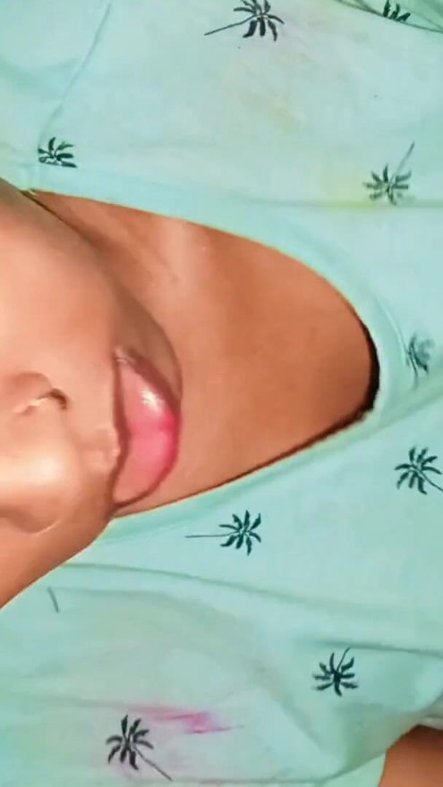 Invited the village bhabhi to my house and fucked my step sister blonde pussy all night, it was a lot of fun to fuck my bla | Clip 1