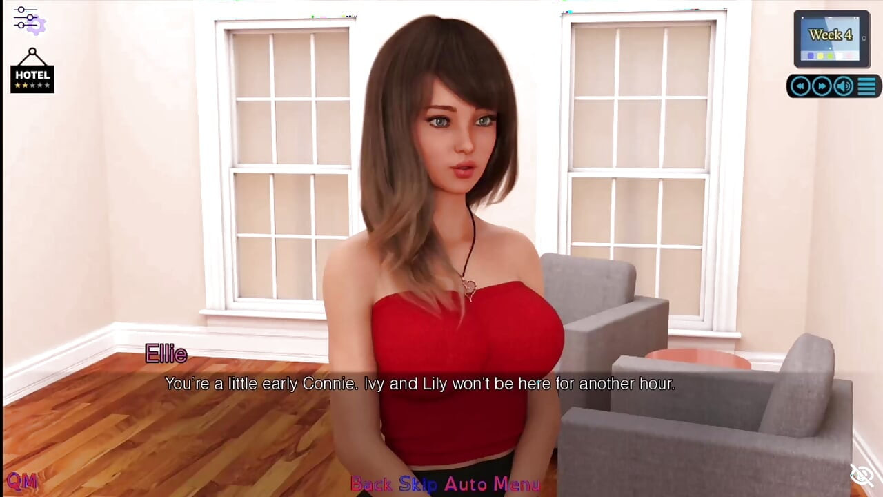 Sunshine Love # 29 - Johannes y Ashley tuvieron un momento ... Trisha le dio una mamada a Johannes.