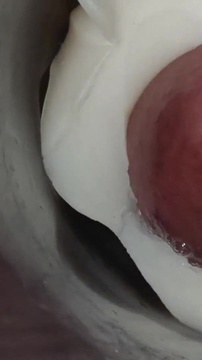 Internal view: vulva twitching and ejaculation 1 | Clip 1