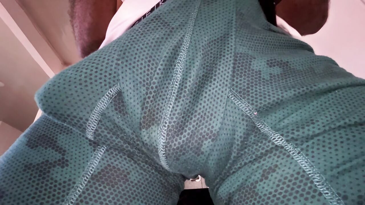 MY FRIEND FROM COLLEGE PUTS HIS BUNDLE IN FRONT OF ME AND I CAN'T RESIST AND I TOUCH IT