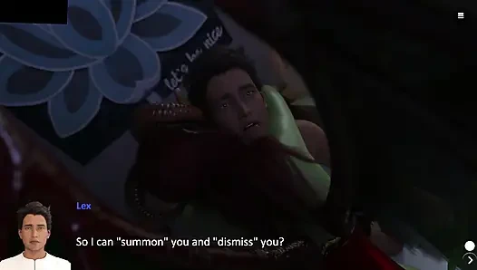 Мачеха отправляет видео сосания члена пасыну - заклинание Netorare #5 геймплей