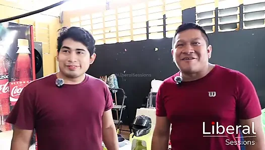 WOMAN INCITES THE MOVING GUYS AND GETS FUCKED