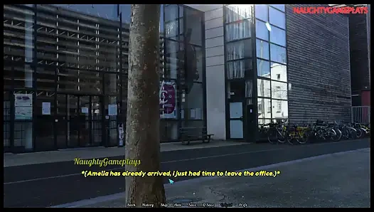 Возбужденная неверная жена звонит мужу на видео, пока у нее толстый член на ее лице - идеальная домохозяйка 08 от k4Soft