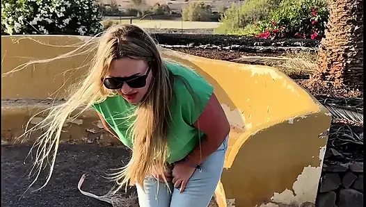 Peeing My Jeans While Walking Outside