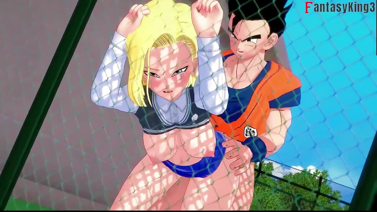 Android 18 likes that Videl watches her fuck Gohan - DragonBall Zex Series