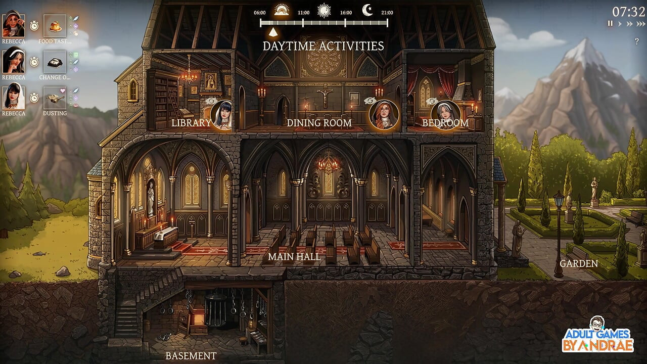 Sisters in Sin Gameplay Part 9 - Conflict Inside the Monastery