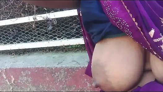 Indian village schönes heißes mädchen fickt mit freund im freien klares Hindi Audio, indisches dorfmädchen ficken im wald xxx