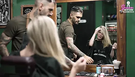 I fuck the barber because I don't have money to pay for the cut
