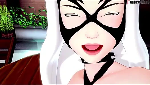 Felicia hardy (siyah kedi) ateşli bikinili seks - harika