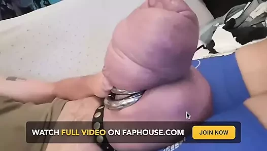 Belgian porn video – Exposing the Monster Silicone Meat