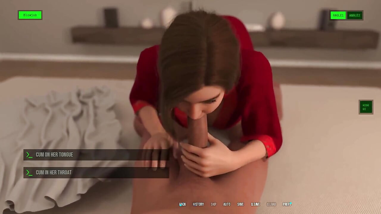 In Security: Wife Rewards Her Man for Being Good Hubby by Giving Him Passionate Blowjob Ends with Throat Pie - Episode 3
