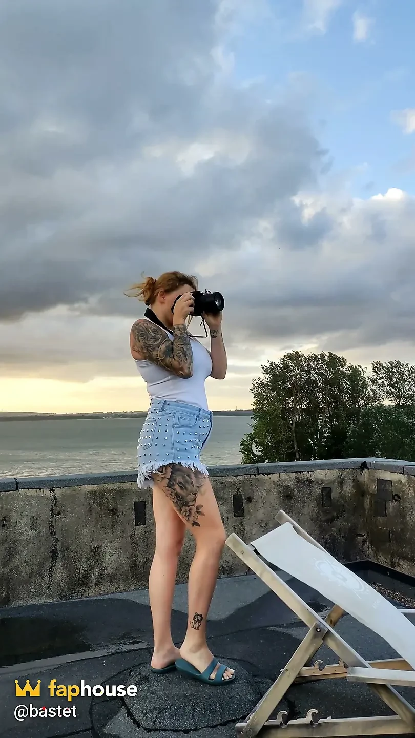 The Janitor Catches Me on the Roof; I Have to Suck His Dick and Let Him Fuck Me, or Else He&rsquo;ll Call the Cops.