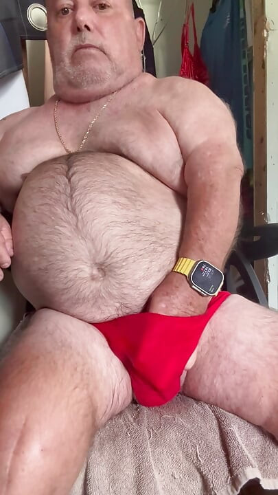 Mark Fletcher piss soaked panties, precum with lots of cum