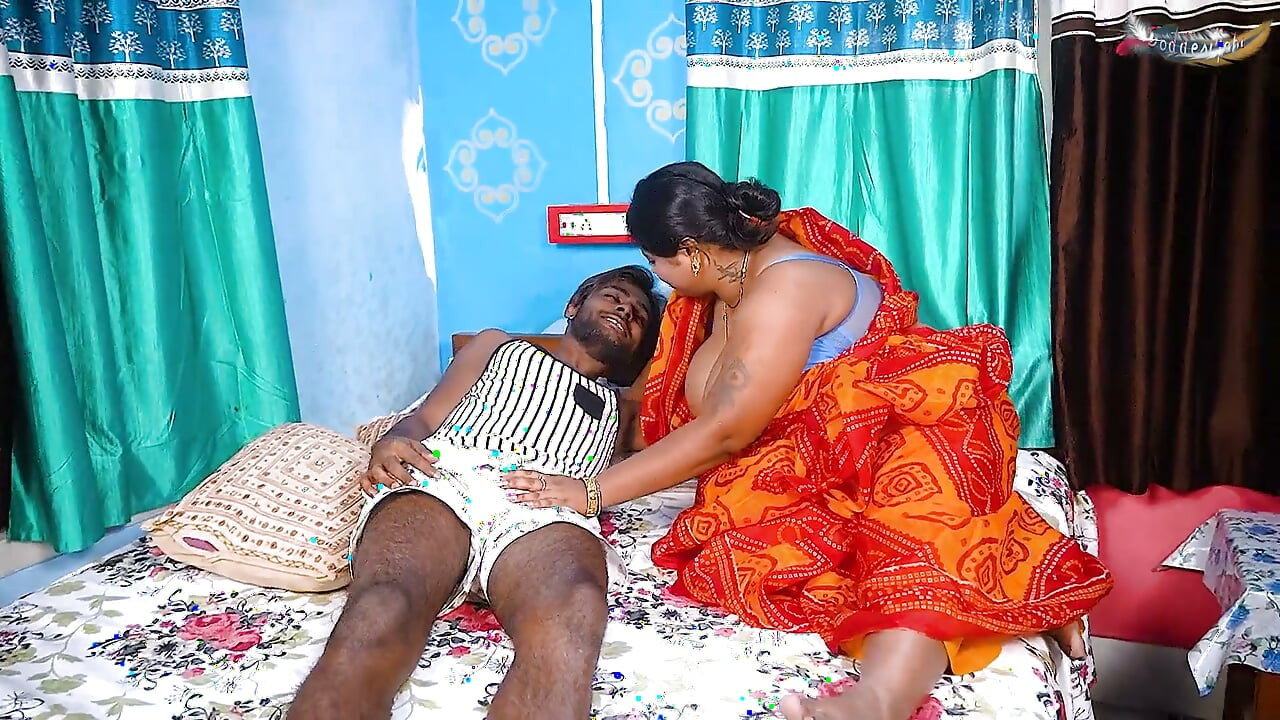 Step Mother Harcore Fuck with Her Step Son When They Were Alone at Home