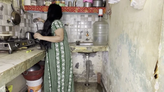 Devar Bhabhi Ki Küche Meine Volle Nacht Non-stop Chudai Hardcore-desi Ficken Die Ganze Nacht
