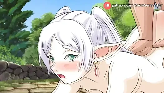 Anissa destroying Mark with her pussy in the middle of the city - Invincible Hentai