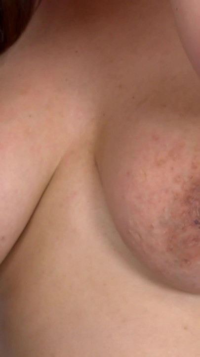 Emotional moment from "Brunette MILF Winnie Helenka gets her hairy pussy examined"