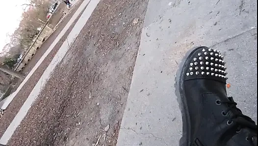 Photos of My Feet in Boots Socks and Bare