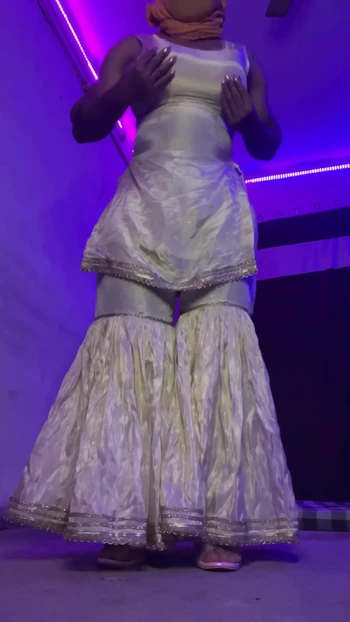 Spectacular moment from "Big boobs satin silk crossdresser."