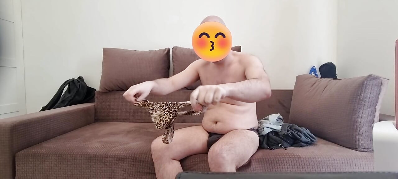 Older video of me with thong try-on session (no cum)