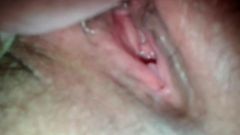 Licking the wife pussy