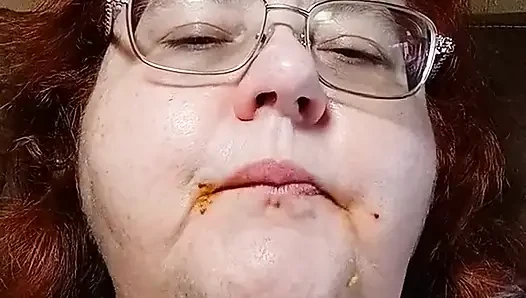 Ate a big meal homemade taco dinner