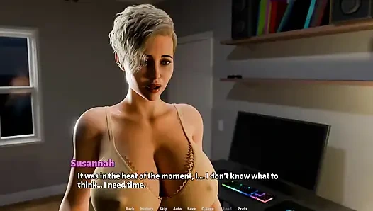 Mad adventure # 08 betrügende MILF lutscht und fickt einen großen schwanz