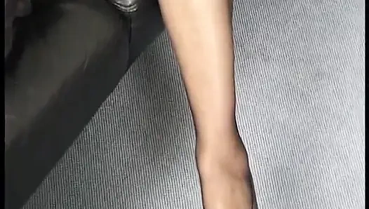 Glamouröse oma in erotischem solo