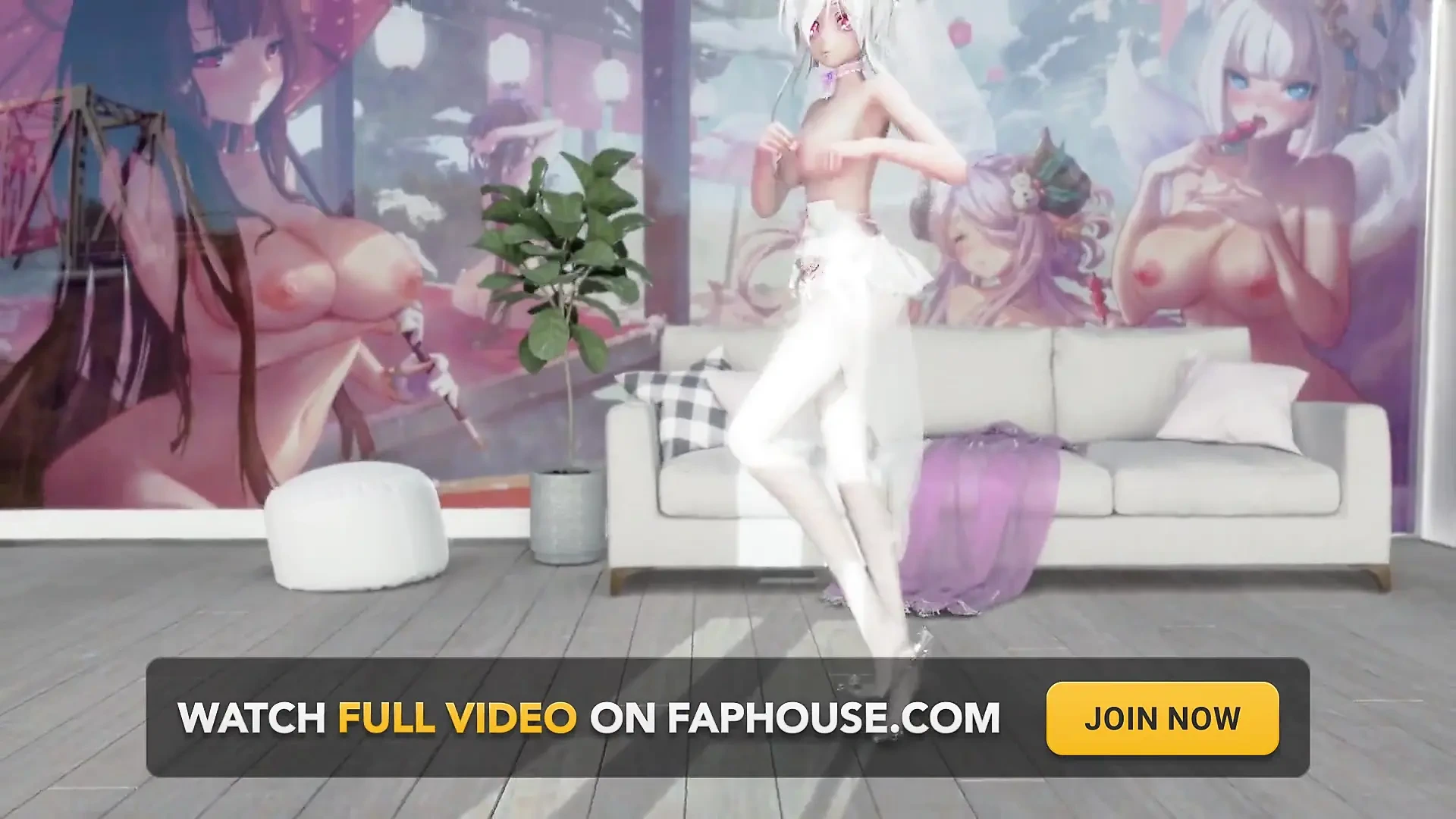 I Cannot Stop Me White Stockings; Erotic Wedding Dress; Striptease