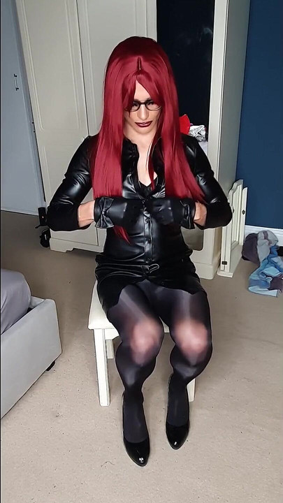 Such a Whore in Her Leather Shirt Dress