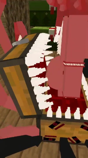 The Jenny Mod Minecraft A little present for you, A MIMIC and she is sexy and ready to fuck | Clip 1