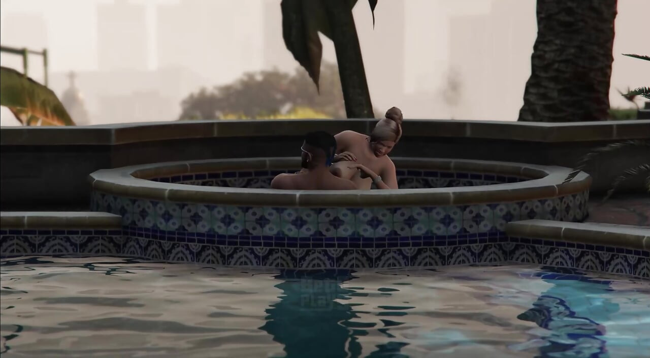 GTA 5 Franklin ve Amanda Michael'ın evinde tam 35 dakikalık film