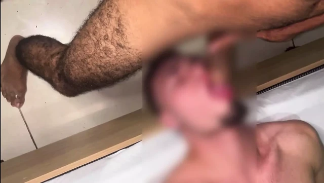 My straight friend wanted to know what it feels like to fuck another man and fuck him