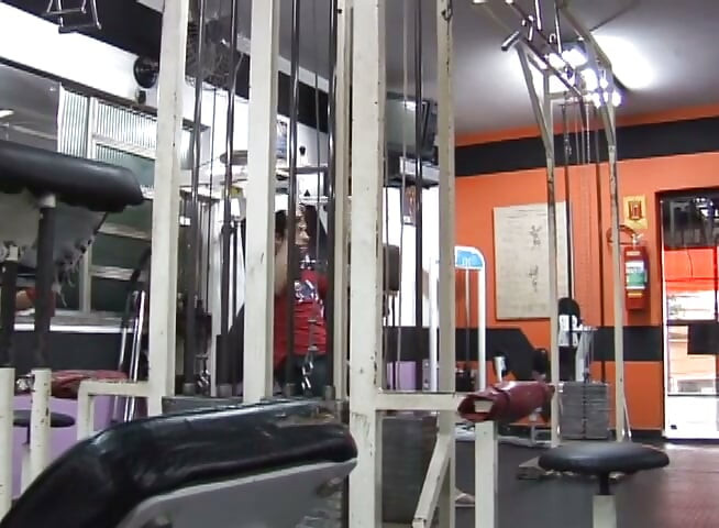 Good and hot anal in the locker room