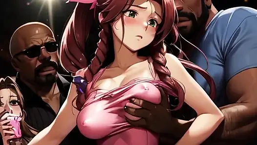 Spicy Toons: Aerith в мошонке