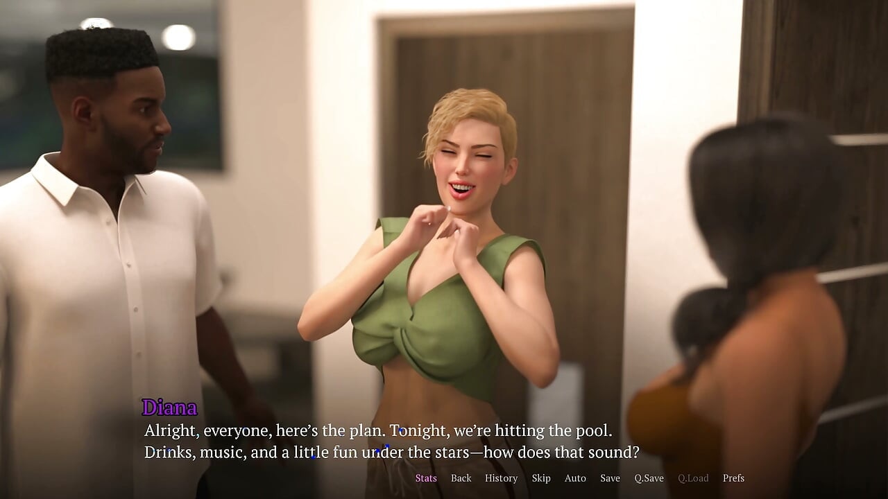 The Adored Marriage - Chapter 1b: Four People, One Surprise Trip - the Swinging Starts