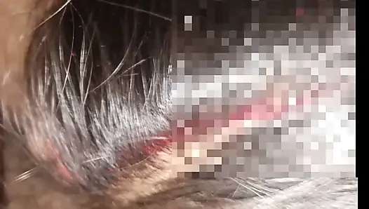 Mene meri soteli bahan ko pel diya