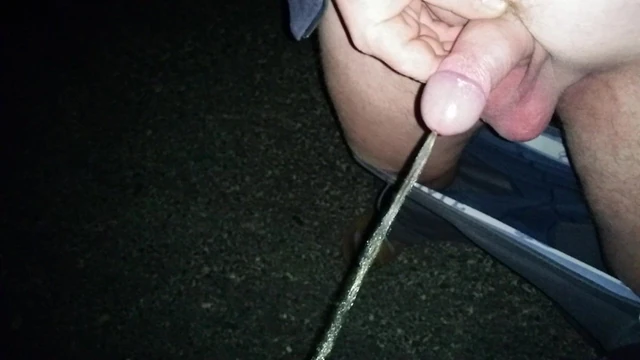 Piss in the road