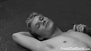 Blond Gay Twink Benny Fox Teases His Beautiful Body On Cam
