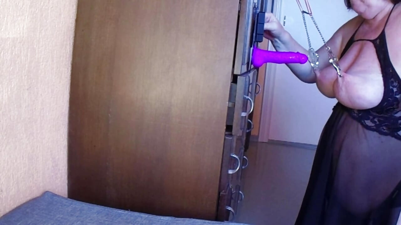 Fat slave vitgun is training for her Master's arrival, part 1.mp4