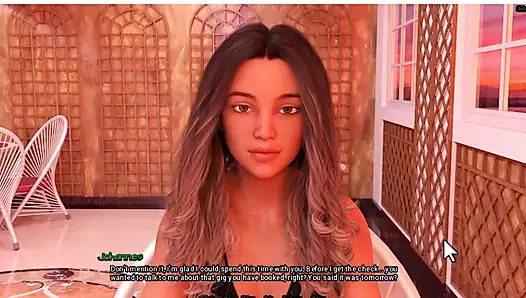 Radiant 7, ngentot pelayan di kamar mandi