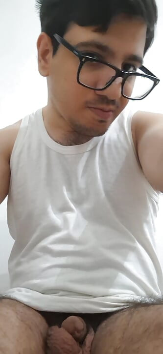 Rubbing my cock