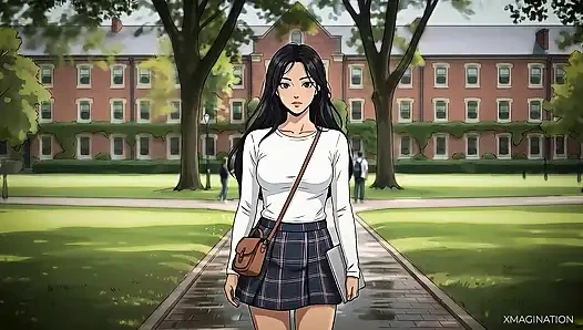 My mysterious hot senior in campus.