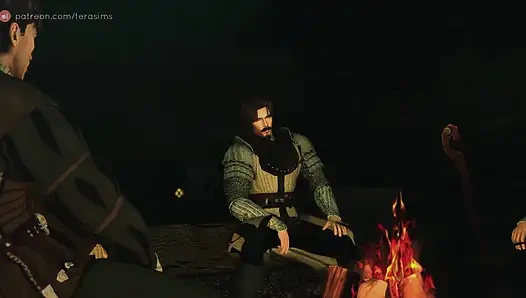 3D Porno - harter sex in einem zelt (Animation mit Sound)