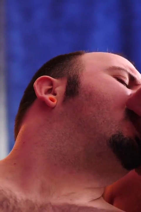 Bearfilms Big Bears Dean Gauge and Graydon Emory Ford Fucking After Sloppy Blowjob