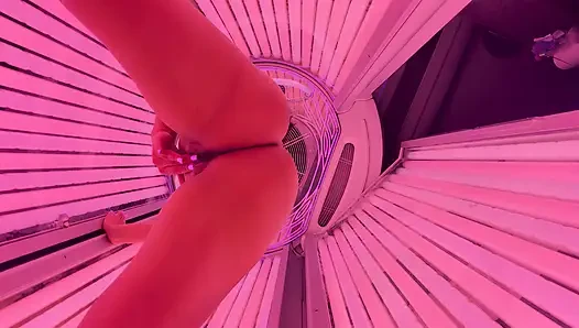 I Squirt at Solar Tanning Just for You Babe