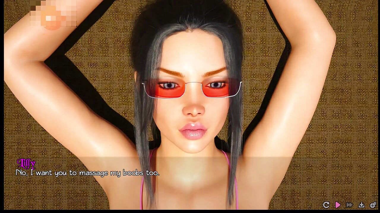 Pure love #6: Ava gave Johannes a handjob in the pool