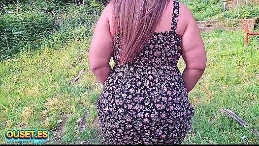 WHORE IS PICKED UP IN THE WOODS AND FUCKED