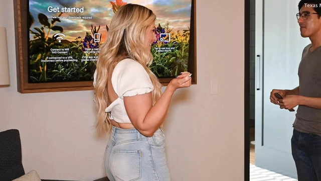 (Watch This) Moms Friend Uses Her Big White Ass To Make You CUM!! Jenna Mane Fucks Young Guy